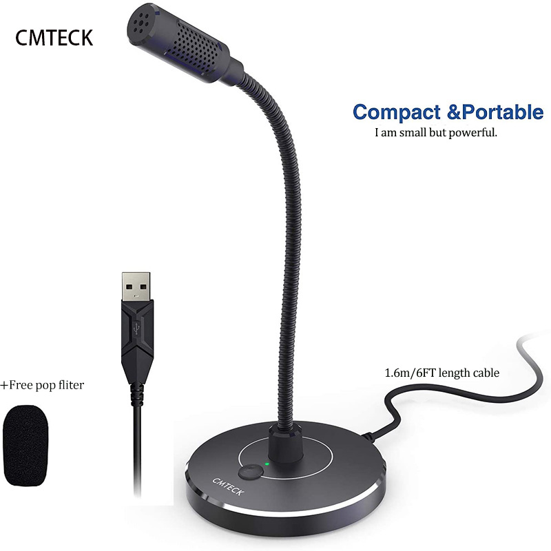 Streaming Mic Condenser - Professional Microphone, Condenser Conference Micro, Usb