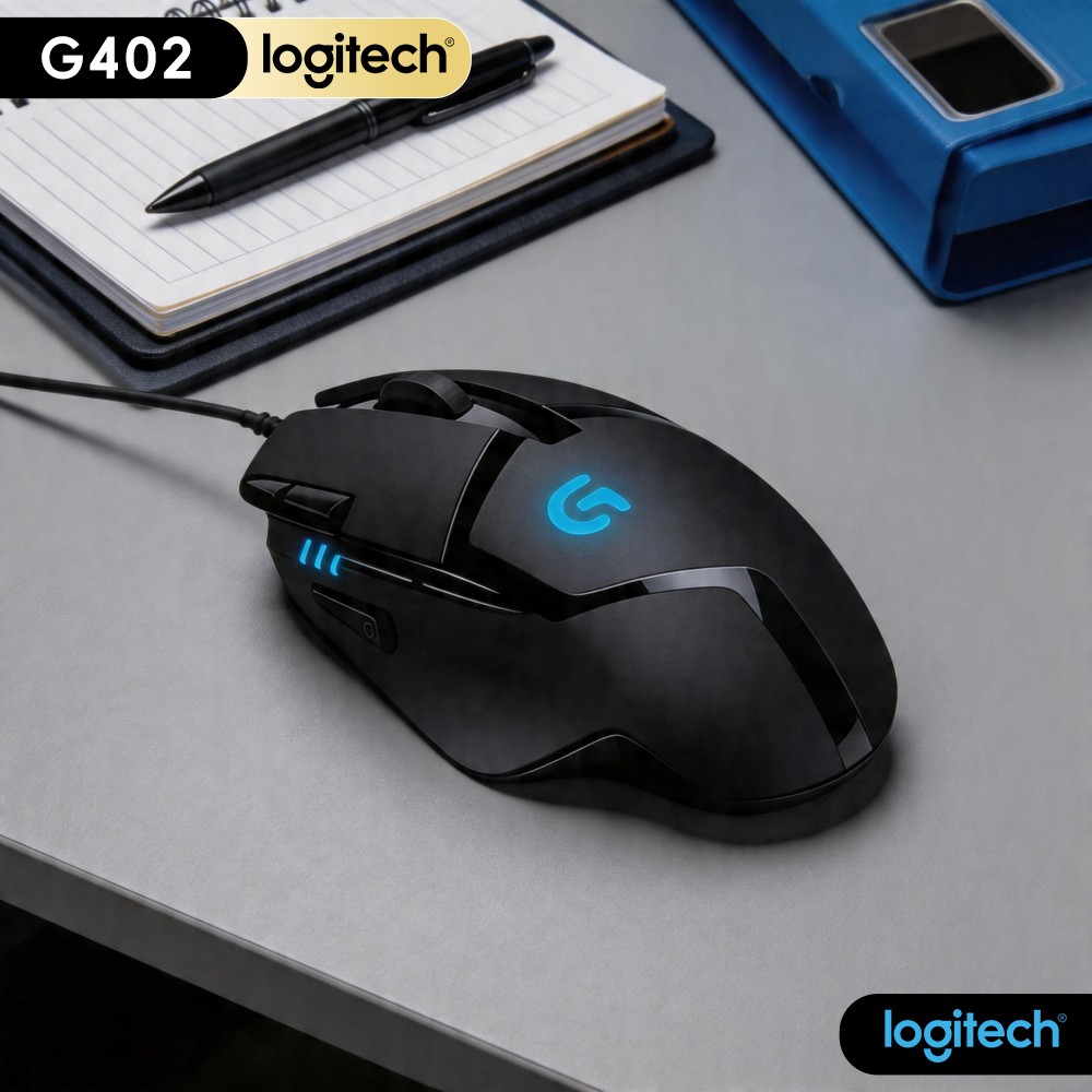 Esports Gaming Hardware - Logitech G402 Wired Gaming Mouse Fusion
