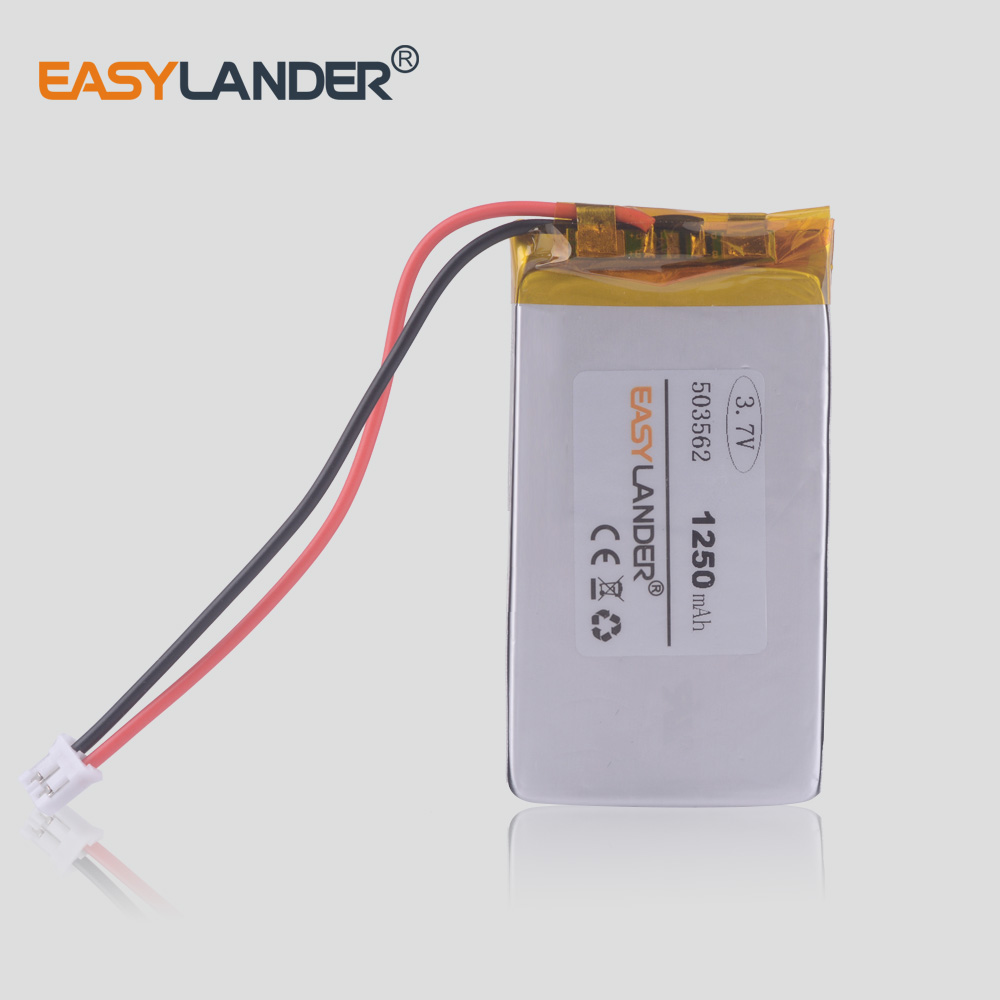 Esports Gaming Station - 3.7V 1250mAh lipo polymer lithium rechargeable