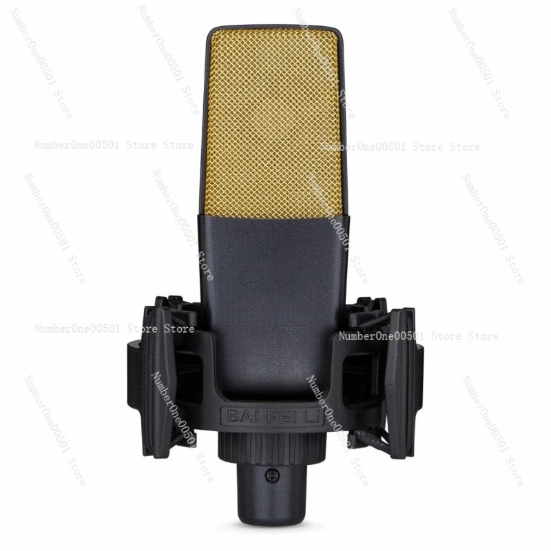 Streaming Mic Condenser - C414 Professional Condenser Microphone 48V Phantom