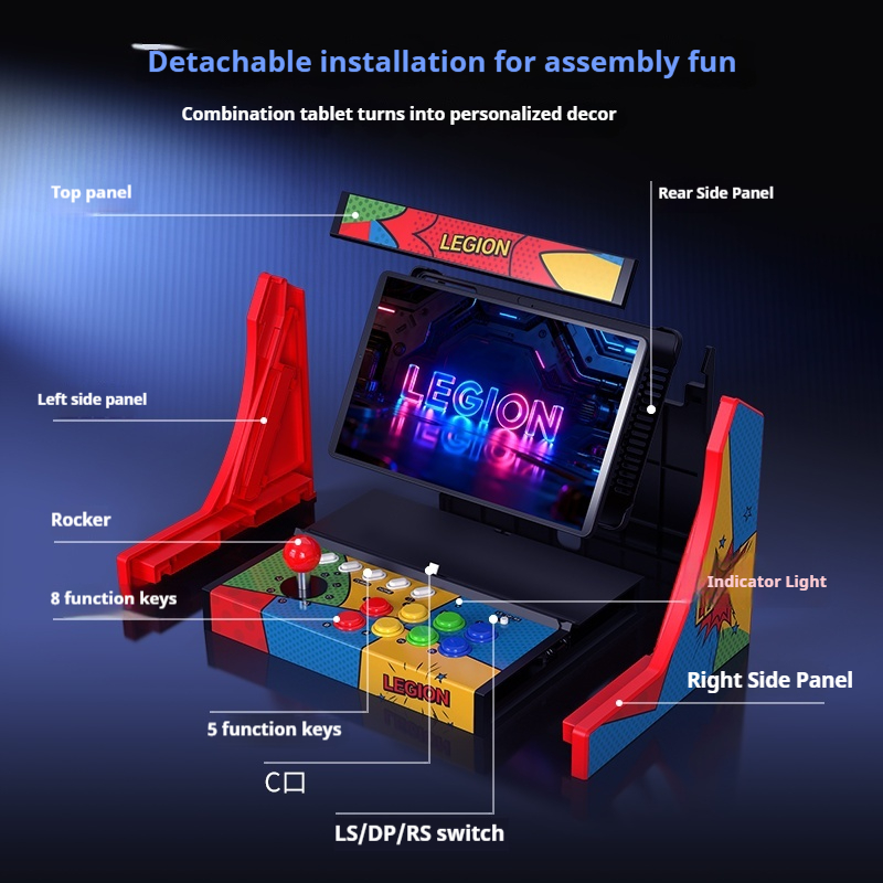 Lenovo Legion Arcade Dock for  - Esports Gaming Station ulasan dan harga