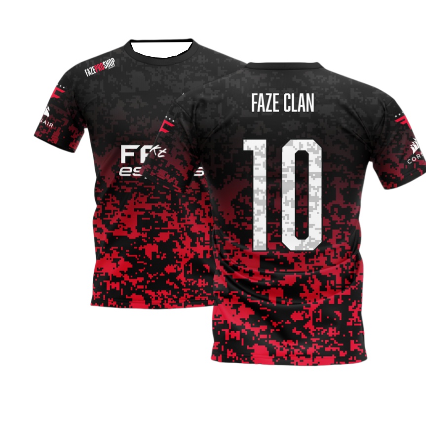 2026 New FaZe Esports Jersey B - Esports Gaming Teams ulasan dan harga