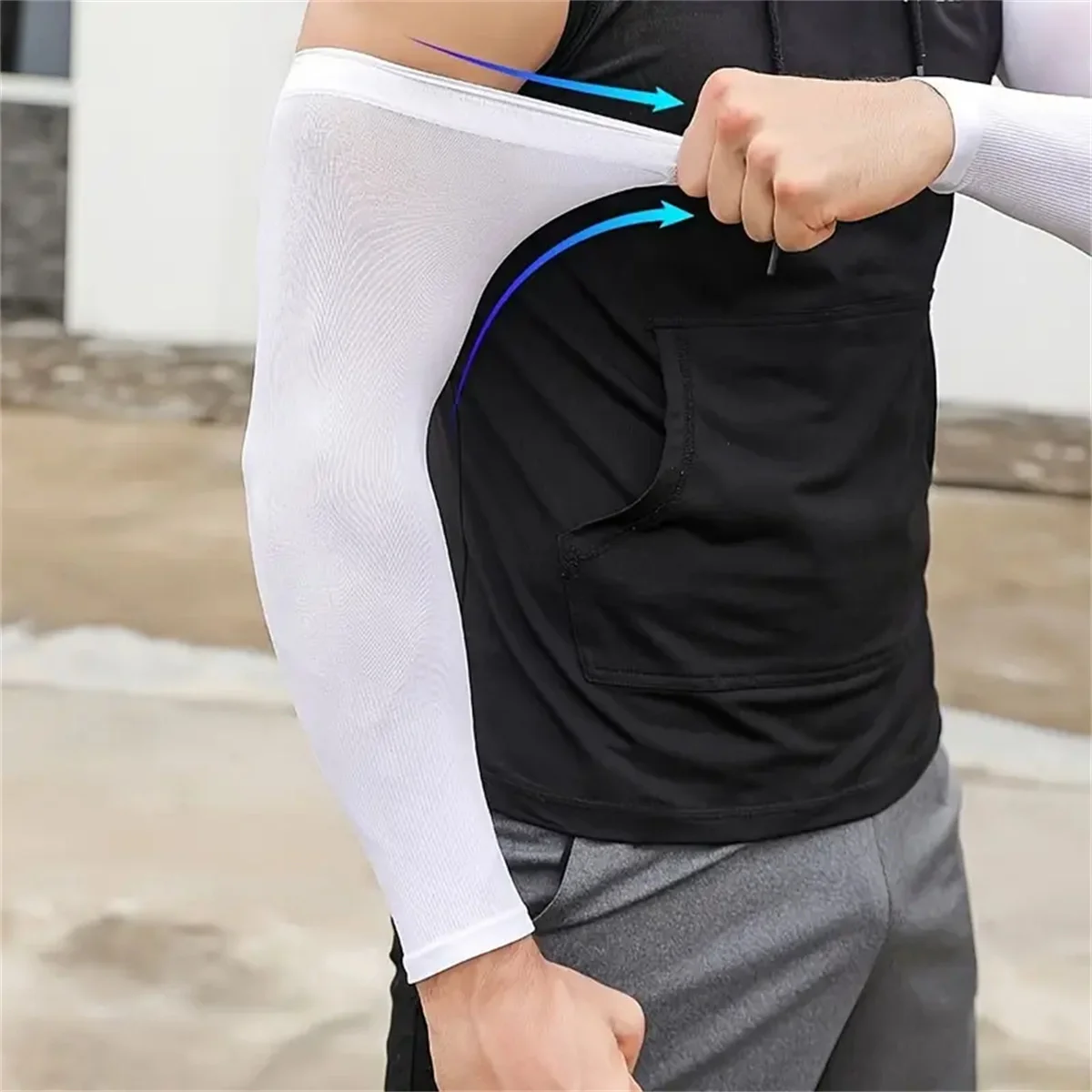 KKJOY 6 Pairs Unisex Cooling A - Esports Gaming Arm Sleeve ulasan dan harga