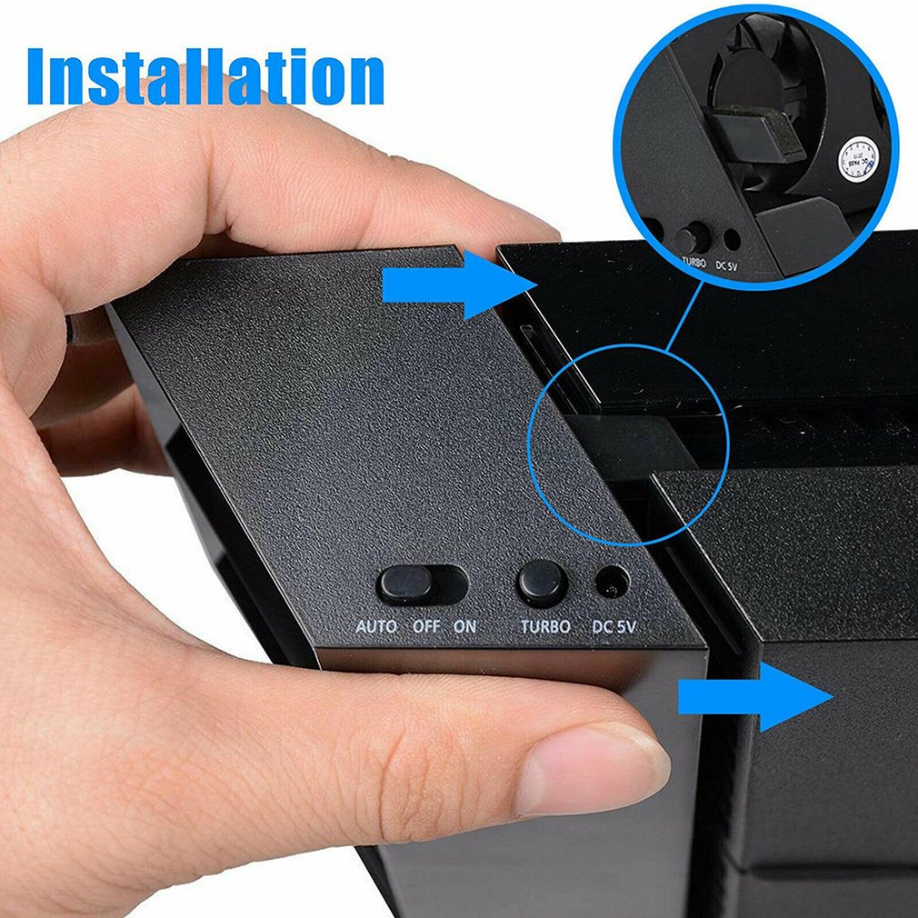 Base Fan Stand For Sony PS4 Pr - Esports Gaming Station ulasan dan harga