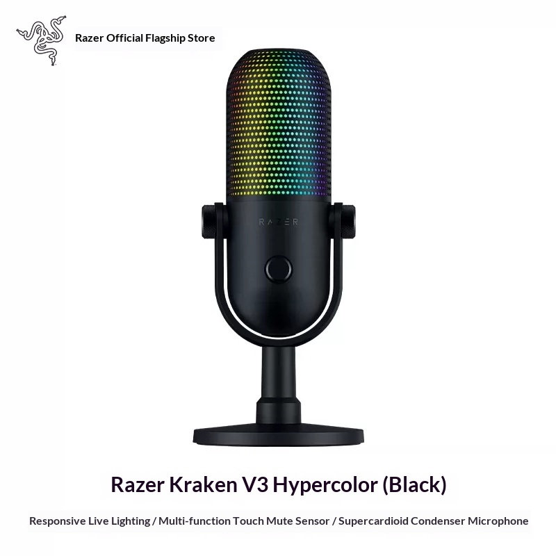 Razer Seiren V3 Mini USB Conde - Streaming Mic Condenser ulasan dan harga