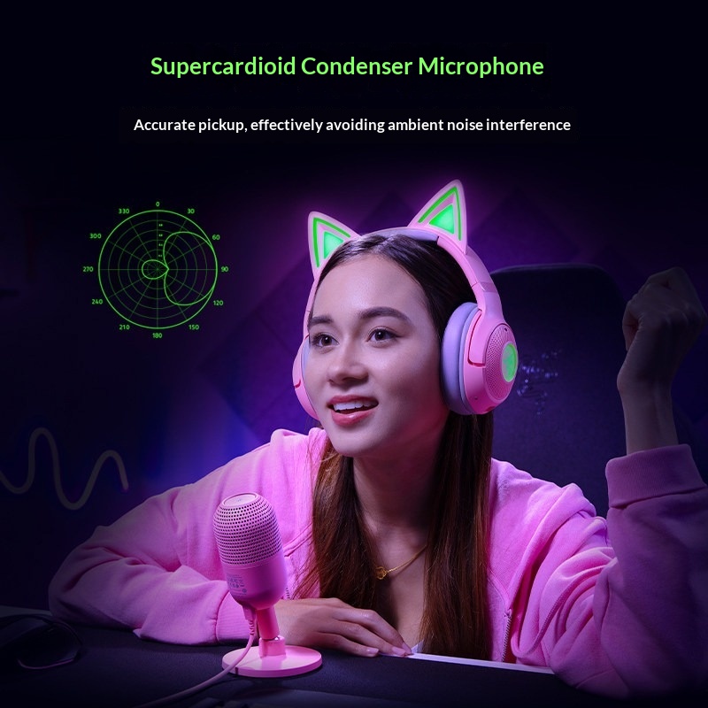 Razer Seiren V3 Mini USB Conde - Streaming Mic Condenser ulasan dan harga