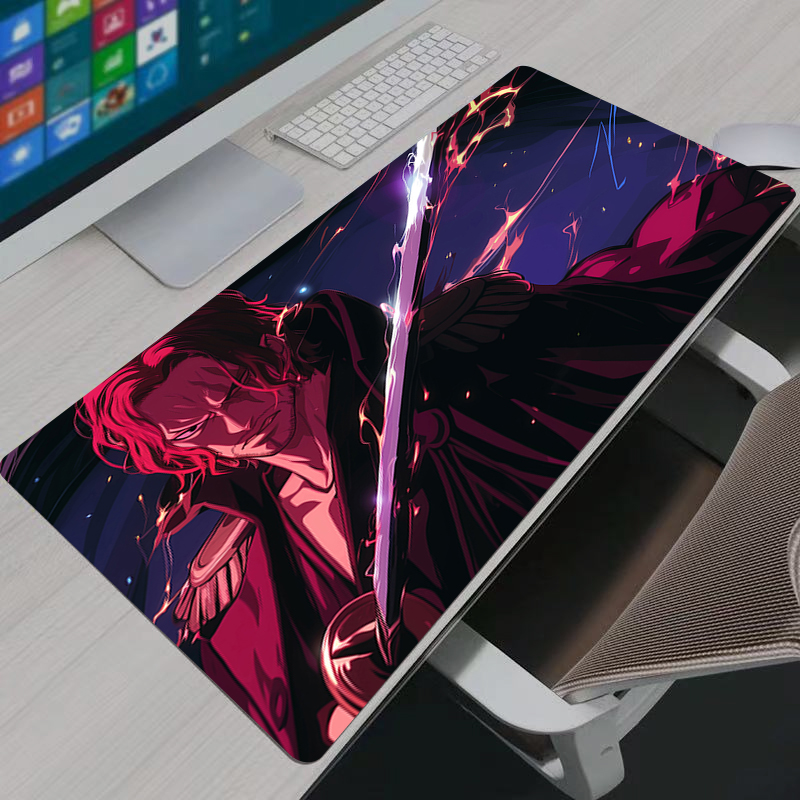 One Piece Shanks Mouse Pad Lar - Esports Gaming Pad ulasan dan harga