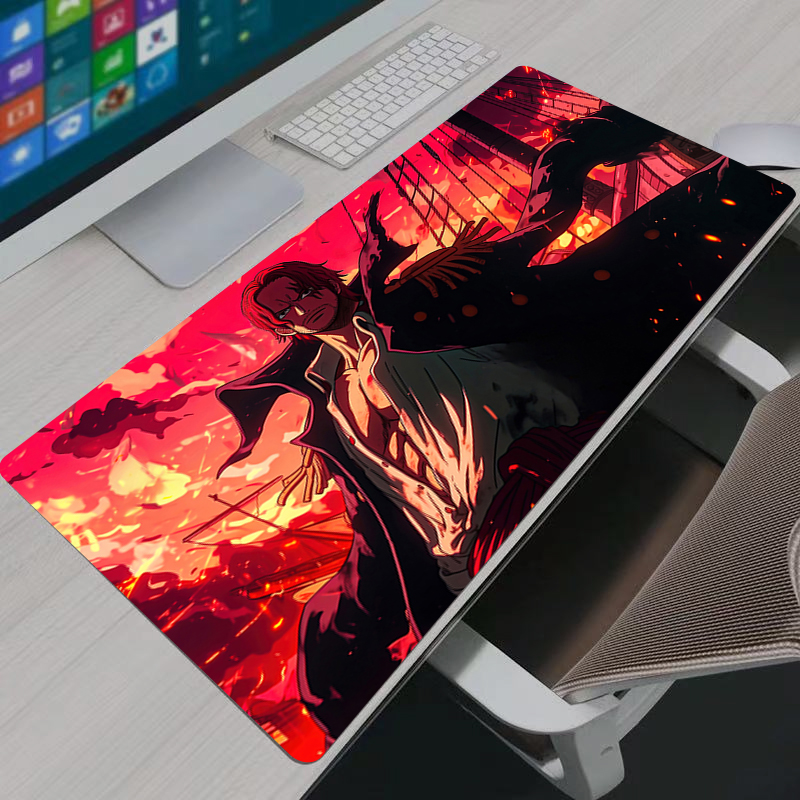 One Piece Shanks Mouse Pad Lar - Esports Gaming Pad ulasan dan harga