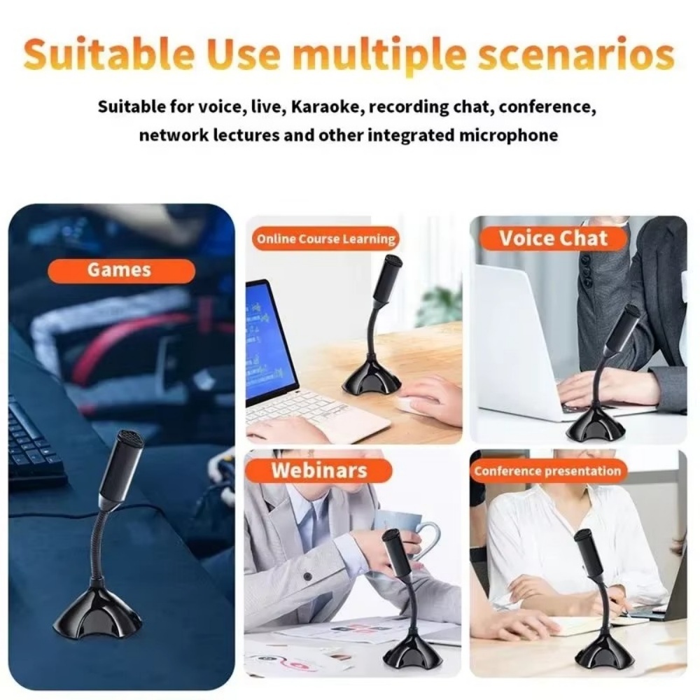 USB Microphone For Laptop And  - Streaming Mic Condenser ulasan dan harga