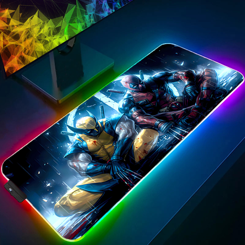 LED Mouse Pad Gaming Backlight - Esports Gaming Pad ulasan dan harga