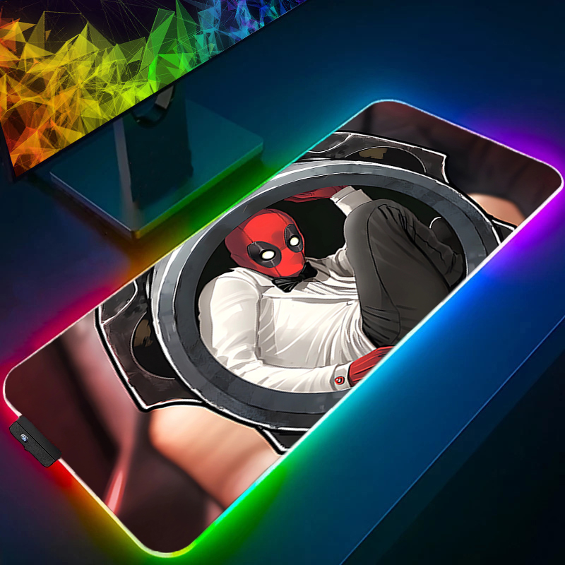 LED Mouse Pad Gaming Backlight - Esports Gaming Pad ulasan dan harga