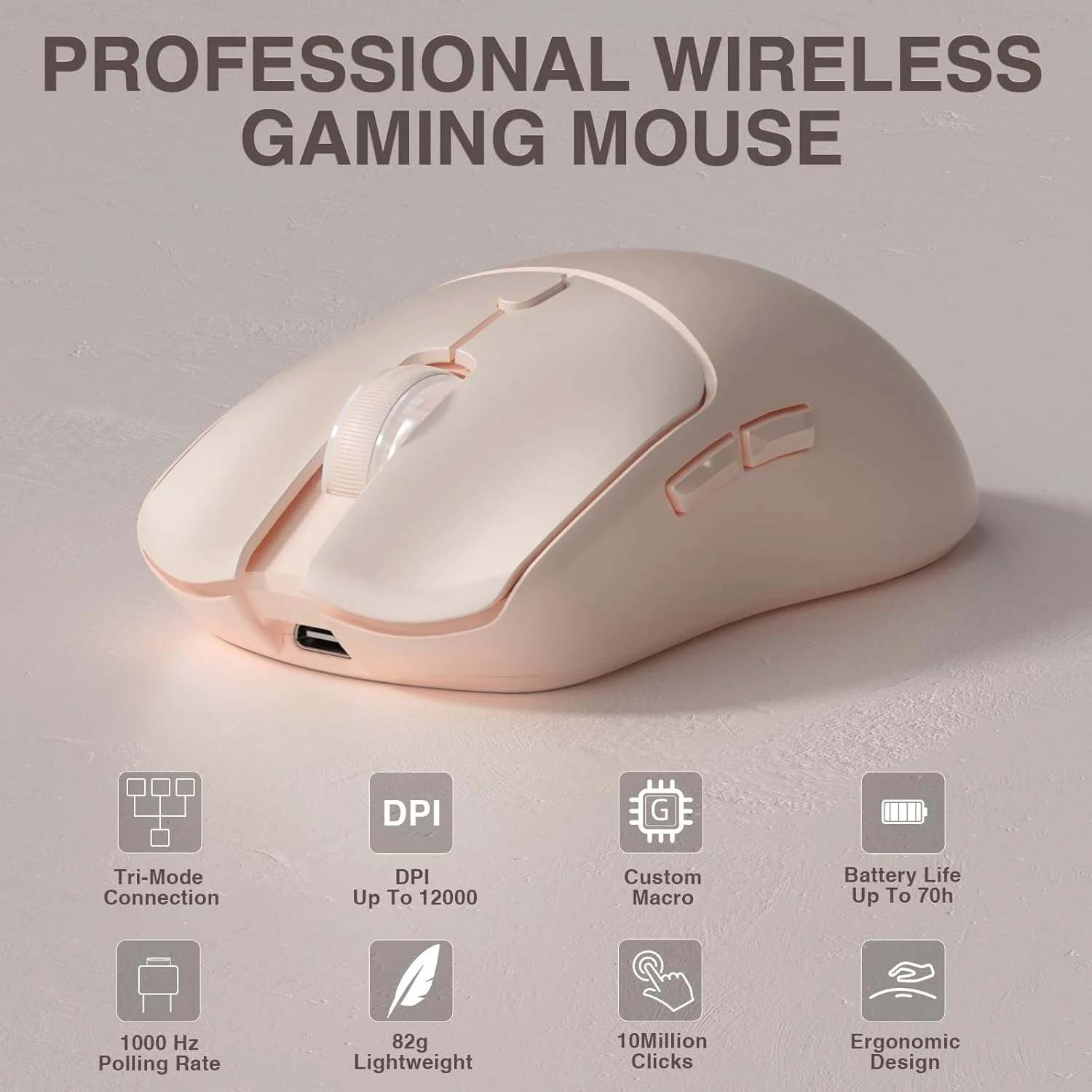 AULA SC580X Tri-mode Wireless  - Esports Gaming Mouse ulasan dan harga