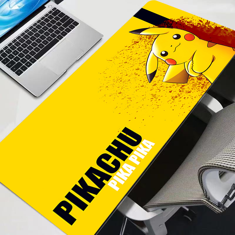 Mouse Pad Large P-Pikachu Rubb - Esports Gaming Pad ulasan dan harga