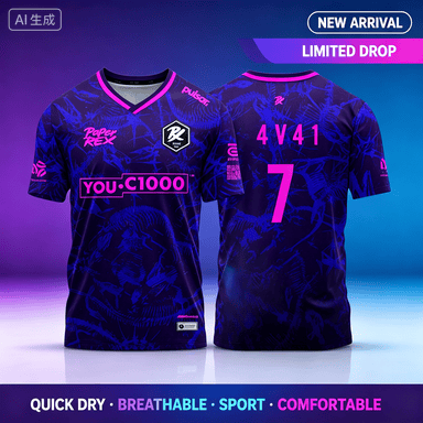 26_27 Paper Rex Valorant T-shi - Esports Gaming Teams ulasan dan harga