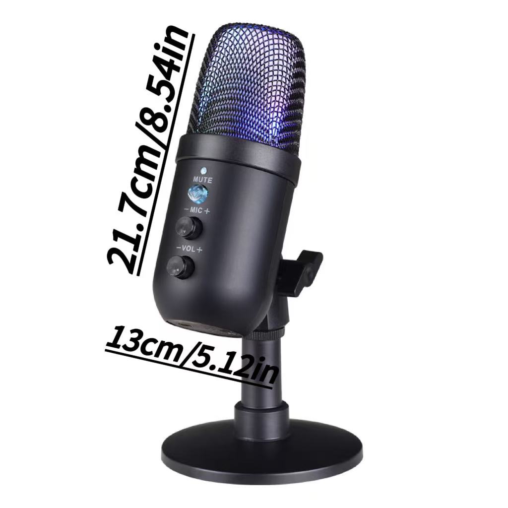 FUHAM MU1000 RGB USB Condenser - Streaming Mic Condenser ulasan dan harga