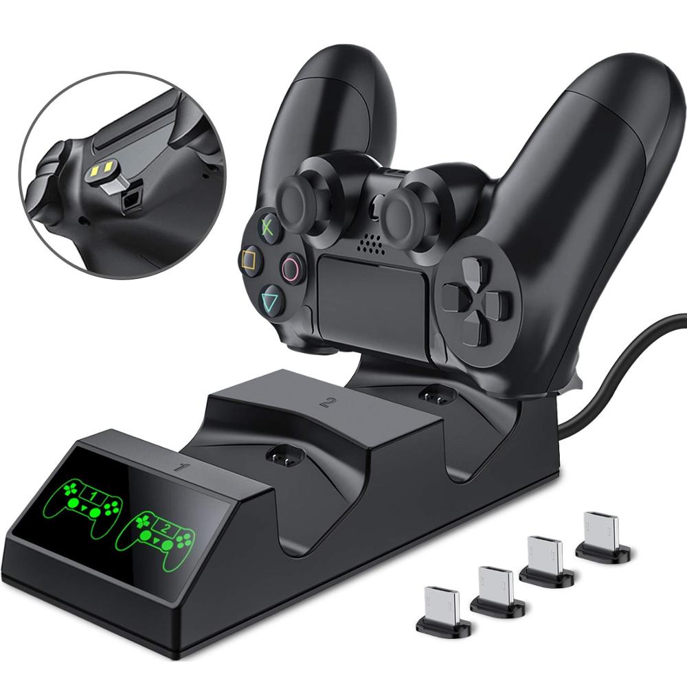 PS4 Controller Charger Chargin - Esports Gaming Station ulasan dan harga