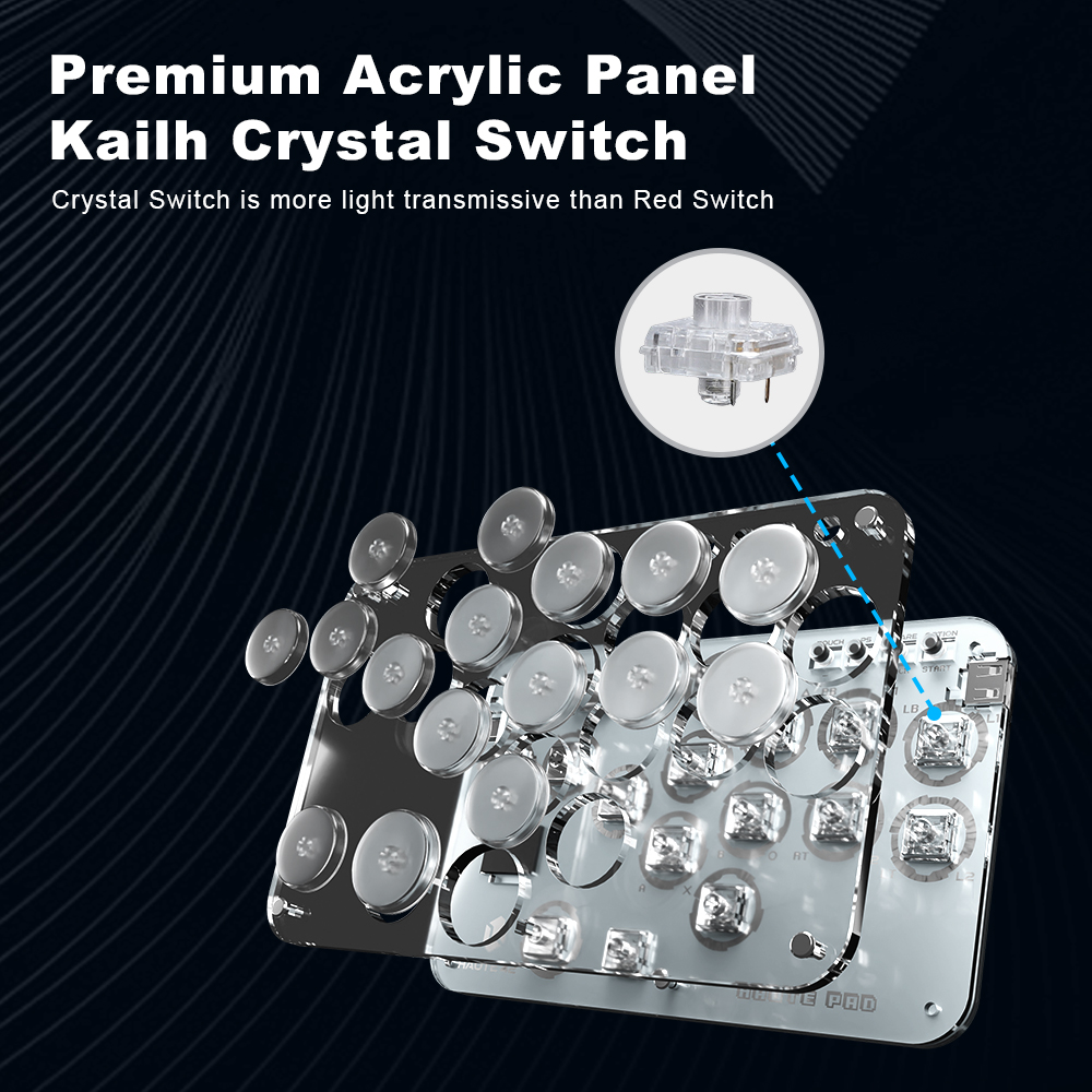Haute42 Arcade Joystick Hitbox - Controller Analog Stick ulasan dan harga