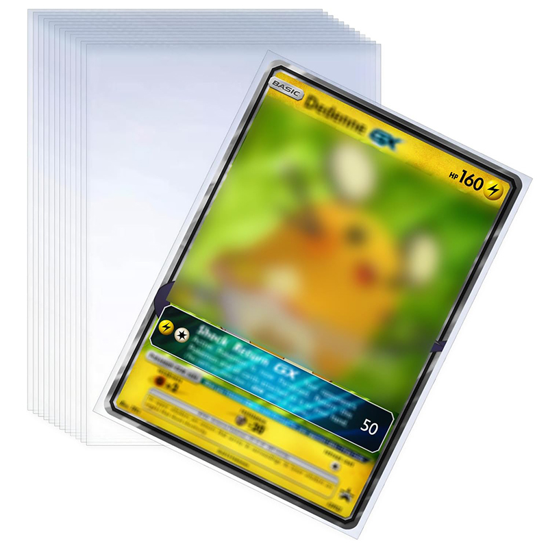 100-1000Pcs Card Sleeves Trans - Esports Gaming Arm Sleeve ulasan dan harga