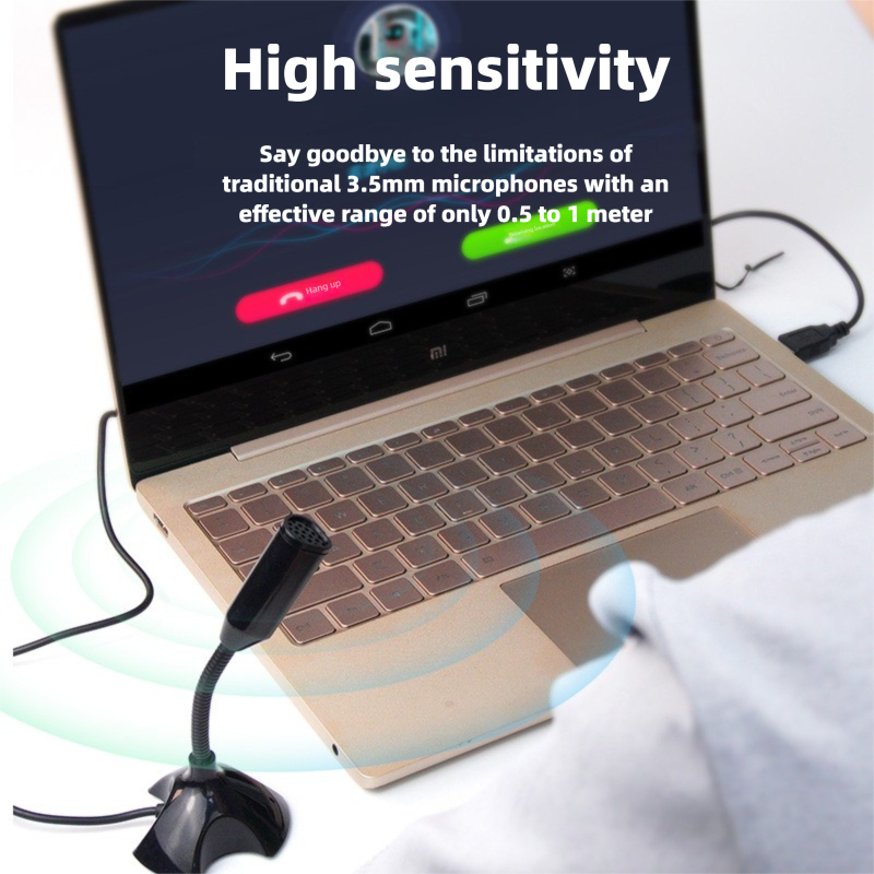 Small USB Desktop Computer Mic - Streaming Mic Condenser ulasan dan harga