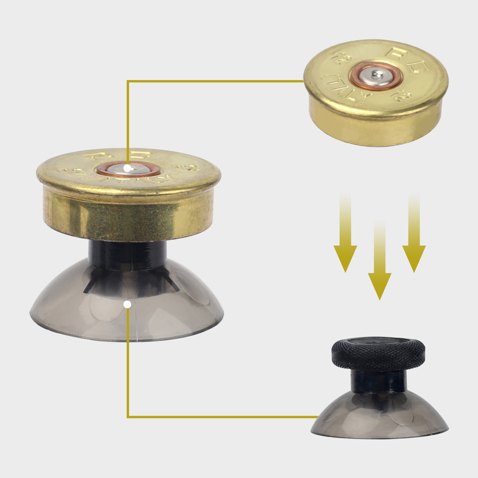 Replacement DIY Button for PS5 - Controller Analog Stick ulasan dan harga