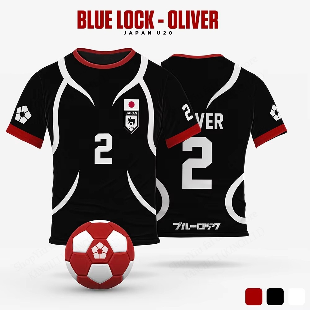 Mens Anime Jersey Blue Lock Sa - Esports Gaming Arm Sleeve ulasan dan harga